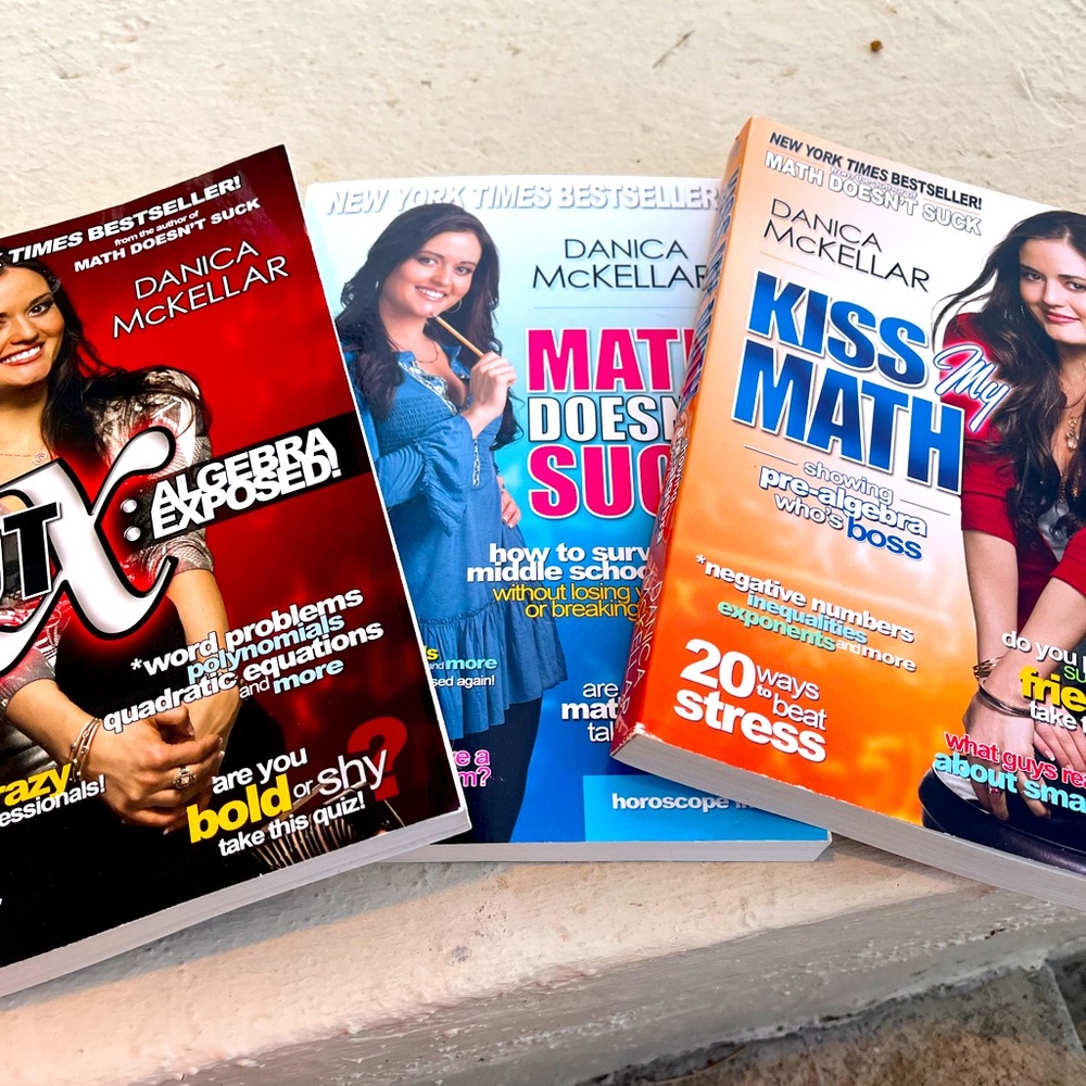 Danica McKellar Math Help Books